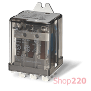 Реле; 3CO; 16A; 230В AC; AgCdO; силовое; зад.фланец; Faston250; RT I