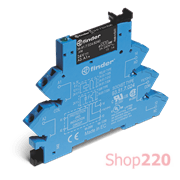 Реле ИФМ SSR; 2A-240В AC; 110-125В AC/DC; твердотельное; LED; защита вх.; пружин.; DIN-рейка; 6.2мм