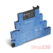 Реле ИФМ; 1CO; 6A; 220-240В AC/DC; AgSnO2; LED; защита кот.; зажим.; DIN-рейка; 6.2мм