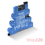 Реле ИФМ; MasterPLUS; 1CO; 6A; 220-240В AC; AgNi; LED; шунт; OUT защита; push-in; DIN-рейка; 6.2мм