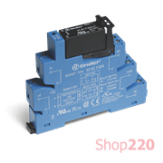 Реле ИФМ SSR; 3A-240В AC; 24В DC чвх; твердотельное; LED; защита вх.; пружин.; DIN-рейка; 14мм
