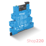 Реле ИФМ SSR; MasterBASIC; 2A-240В AC; 24В DC чвх; твердотельное; LED; защита вх.; зажим.; DIN-рейка; 6.2мм
