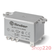 Реле; 2CO; 25A; 230В AC; AgCdO; ATEX (EX nC); силовое; верх.фланец; Faston250