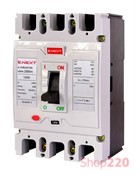 Силовой автоматический выключатель 160 А, 3-фазный, e.industrial.ukm.250Sm.160 Enext