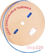 Трубка термоусадочная 3/1,5 мм в рулоне 200м, синий, e.termo.stand.roll.3.1,5.blue Enext