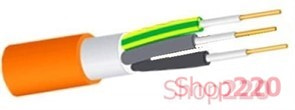 Кабель 3х1,5, огнестойкость 90 мин NHXH-FE 180/E90