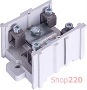 Проходной клеммник 1х95 мм.кв./4х16 мм.кв. стальной контакт, e.tc.main.steel.95 Enext