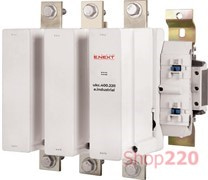 Контактор 400А, 220В, no, e.industrial.ukc.400.220 Enext
