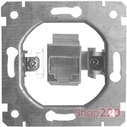 Механизм розетки одинарной телефонной под Jack RJ12, e.mz.14132.rj.12 Enext