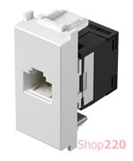 Розетка информационная UTP KM39PW MODUL