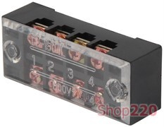 Клеммная колодка защищенная 100А, 4 полюса, e.tc.protect.100.4 Enext