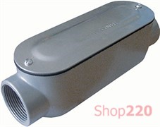 Соединитель ревизионный прямой для труб 1/2", e.industrial.pipe.db.revise.direct.1/2" Enext