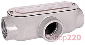 Соединитель ревизионный Т-образный для труб 1-1/4", e.industrial.pipe.db.revise.t.1-1/4" Enext