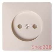 Панель к розетке без заземлением, слоновая кость, e.lux.12211L.pn.ivory Enext