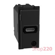 Механизм зарядного устройства USB тип - C 20 Вт/3000мА 1 модуль. Bticino Living Now. K4192C
