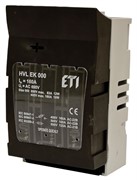 Разъединитель для предохранителей HVL EK 000 3P 100A (Клемма M8-M8)