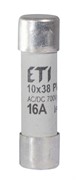 Сверхбыстрый предохранитель CH 10x38 gR 16A 700V (50kA AC) для защиты полупроводников