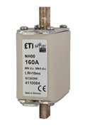 Предохранитель для защиты аккумуляторных батарей 160A 80V DC, NH-00 Battery