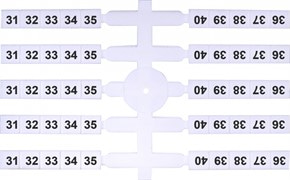 Маркировочная табличка (200шт.) EO3 (31-40)