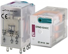 Реле электромеханическое ERM2-024DC 2p
