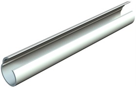 Труба пластиковая открытая жесткая, М20 мм, 2м, Quick pipe, Obo Bettermann