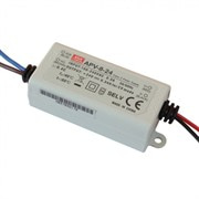 Блок питания Драйвер для светодиодов (LED) 8,04 Вт; 12 В; 0,67 А, APV-8-12 Mean Well