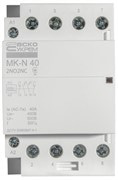 Модульный контактор 40A 4P 220V, 2NO+2NC, MK-N