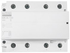 Модульный контактор 100A 4P 220V, 4NO, MK-N