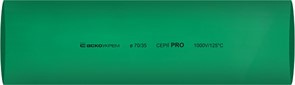 Термоусадочная трубка d=70/35 мм (1м) зеленая серии PRO