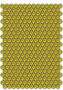 Наклейки "Знак "защитное заземление" PE"