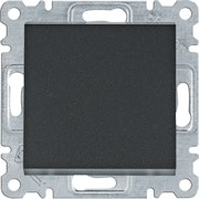 Выключатель проходной, черный, Lumina WL0023 Hager