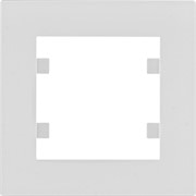 Рамка 1 пост, Lumina-Intens, белый, Lumina WL5510 Hager