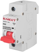 Автомат 63 А, 1-фазный, тип K, e.mcb.pro.60.1.K 63 new Enext