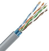 Кабель компьютерный Cat. 6 F/UTP 4x2x23 AWG (К), экранированный, ЗЗЦМ