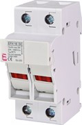 Держатель предохранителей 10х38 до 25А, LED, EFH 10 2P ETI