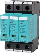 УЗИП e.POI.3 280V/12,5kA класс I+II+III, 3 полюса