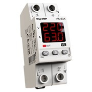 Реле напряжения с контролем тока 63А, VA-63A M2R DigiTop