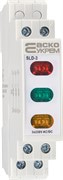 Сигнальный индикатор трехфазный, 230V AC/DC, SLD-3