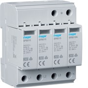 Разрядник (ПЗИП) T2 4P сменный 40kA TT/TNS с индикацией