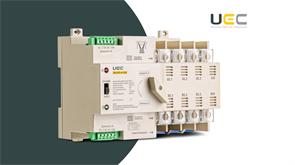 Автоматический переключатель резервного питания 100А, 4 полюса, UEC SB-ATS-4-100