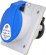 Силовая розетка 16А, 220В, 3 полюса, IP54, встраиваемая, EE-1632 ETI 4482076