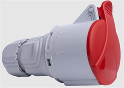 Силовая розетка 16А, 380В, 5 полюсов, IP44, переносная, ES-1653 N ETI 4482160