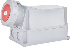 Силовая розетка 125А, 380В, 5 полюсов, IP67, стационарная, EZH-12553 ETI 4482049