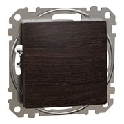 Кнопочный выключатель, венге, Sedna Design
