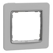 Рамка 1-пост, матовый глиняно-серый, Sedna Design