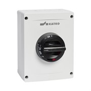 Выключатель безопасности 63А AC22 / 80A AC-23, 690В, (37 кВт) в корпусе IP65 из ABS-пластика