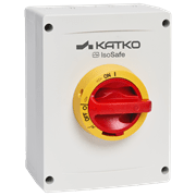 Выключатель безопасности 63А AC22 / 80A AC-23, 690В, (37 кВт) в защитном корпусе IP66