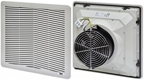 Фильтрующий вентилятор 315м куб/ч, 325x325x164мм, 230VAC, IP54, RAL7035, EF-325-315-230V