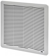Решетка с фильтром 325x325x34мм, IP54, EF-325E