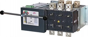 Переключатель нагрузки "1-0-2" 1600A с мотор-приводом 24V DC/230V AC, LA MO CO 3P 5